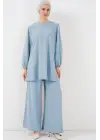 Ayrobin Tunik Pantolon Alt Üst Takım 6712 - Açık Mavi