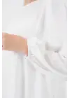 Ayrobin Tunik Pantolon Alt Üst Takım 6712 - Beyaz