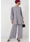 Ayrobin Tunik Pantolon Alt Üst Takım 6712 - Gri