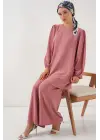 Ayrobin Tunik Pantolon Alt Üst Takım 6712 - Pembe