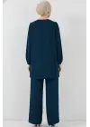 Ayrobin Tunik Pantolon Alt Üst Takım 6712 - Petrol