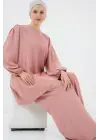 Ayrobin Tunik Pantolon Alt Üst Takım 6712 - Somon