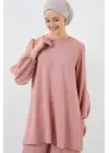 Ayrobin Tunik Pantolon Alt Üst Takım 6712 - Somon