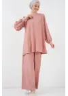 Ayrobin Tunik Pantolon Alt Üst Takım 6712 - Somon