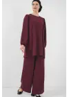 Ayrobin Tunik Pantolon Alt Üst Takım 6712 - Y.Bordo