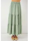 Ayrobin Uzun Etek 8048 - Mint