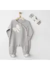 Baby Bow Bliss Tulum Takım Grey