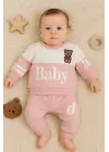 Baby Desenli 2li % 100 Pamuk Kız Bebek Takımı
