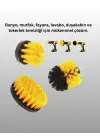 Banyo Ve Mutfak İçin Matkap Ucu Temizlik Fırçası 3’lü Set