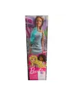 Barbie Pırıltılı Bebekler Mavi Elbiseli - T7580-HJR95