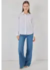 Basic Gömlek 20348 - Beyaz