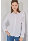 Basic Gömlek 20348 - Beyaz