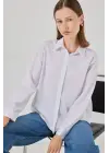 Basic Gömlek 20348 - Beyaz