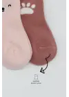 Omarı Rahatlık ve Renk Uyumunu Buluşturan Pembe Penye Soket Çorap Seti