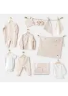 Omarı Hastane Çıkışı Bebek Battaniye Seti Light Beige