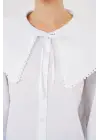 Bebe Yaka Gömlek 20314 - Beyaz