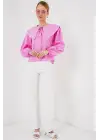 Bebe Yaka Gömlek 20314 - Pembe