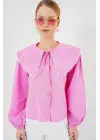 Bebe Yaka Gömlek 20314 - Pembe