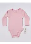 Bebengo BU4024 Basic Uzun Kol Yaş Body Pembe
