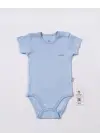 Bebengo BU4025 Basic Kısa Kol Body Mavi