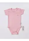 Bebengo BU4025 Basic Kısa Kol Body Pembe
