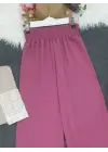 Omarı Rahat Salaş Ayrobin Pantolon - Vişne