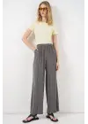 Beli Lastikli Bol Paça Pantolon 30087 - Antrasit