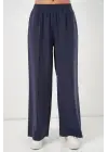 Beli Lastikli Bol Paça Pantolon 30087 - Lacivert