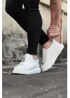 Omarı Modern ve Rahat Beyaz Erkek Casual Ayakkabı