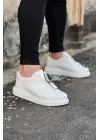 Casually Beyaz Cilt Erkek Ayakkabı