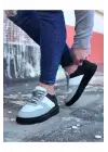 Modern Beyaz Kömür Erkek Ayakkabı