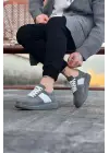 Omarı Gri Süet Erkek Casual Ayakkabı