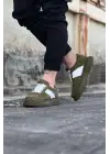 Omarı Haki Süet Erkek Casual Ayakkabı - Rahatlık ve Şıklık Bir Arada