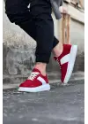 Omarı Kırmızı Süet Erkek Casual Ayakkabı