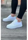 Omarı Beyaz Triko Erkek Casual Ayakkabı