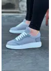 Omarı Gri Triko Erkek Casual Ayakkabı
