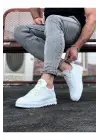 Omarı Yeni Sezon Beyaz Erkek Casual Ayakkabı