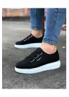 Omarı Siyah Kalın Taban Casual Erkek Ayakkabı