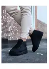 Modern Bağcıklı Sneakers Yarım Bilek Bot