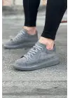 Omarı Gri Süet Erkek Casual Ayakkabı
