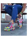 Omarı Modern ve Şık Çok Boyalı Erkek Casual Ayakkabı