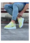 Omarı Sarı Renkli Casual Erkek Ayakkabı