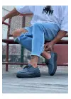 Modern Lacivert Erkek Ayakkabı