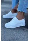 Omarı Beyaz Erkek Saraclı Casual Ayakkabı