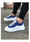 Omarı Beyaz Mavi Erkek Sneaker