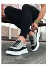 Omarı Siyah Gri Erkek Ayakkabı