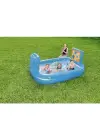 Omarı Çocuklar İçin Eğlenceli Büyük Boy Şişme Havuz - Oyun Alanı