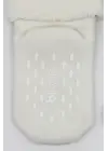 Bistyle 2li Havlu Soket Kaymaz Çorap 10504 İndigo Ekru