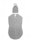 Bistyle Baby İn Swadding Triko Kundak 75108 Gri