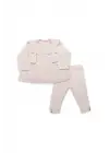 Bistyle Grow İn Love 2li Bebe Takım 14102 Pembe Ekru